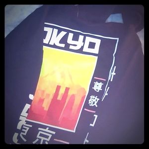 Black Japan Fresh Laundry Hoodie